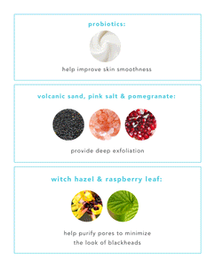 deep exfoliating blackhead scrub
